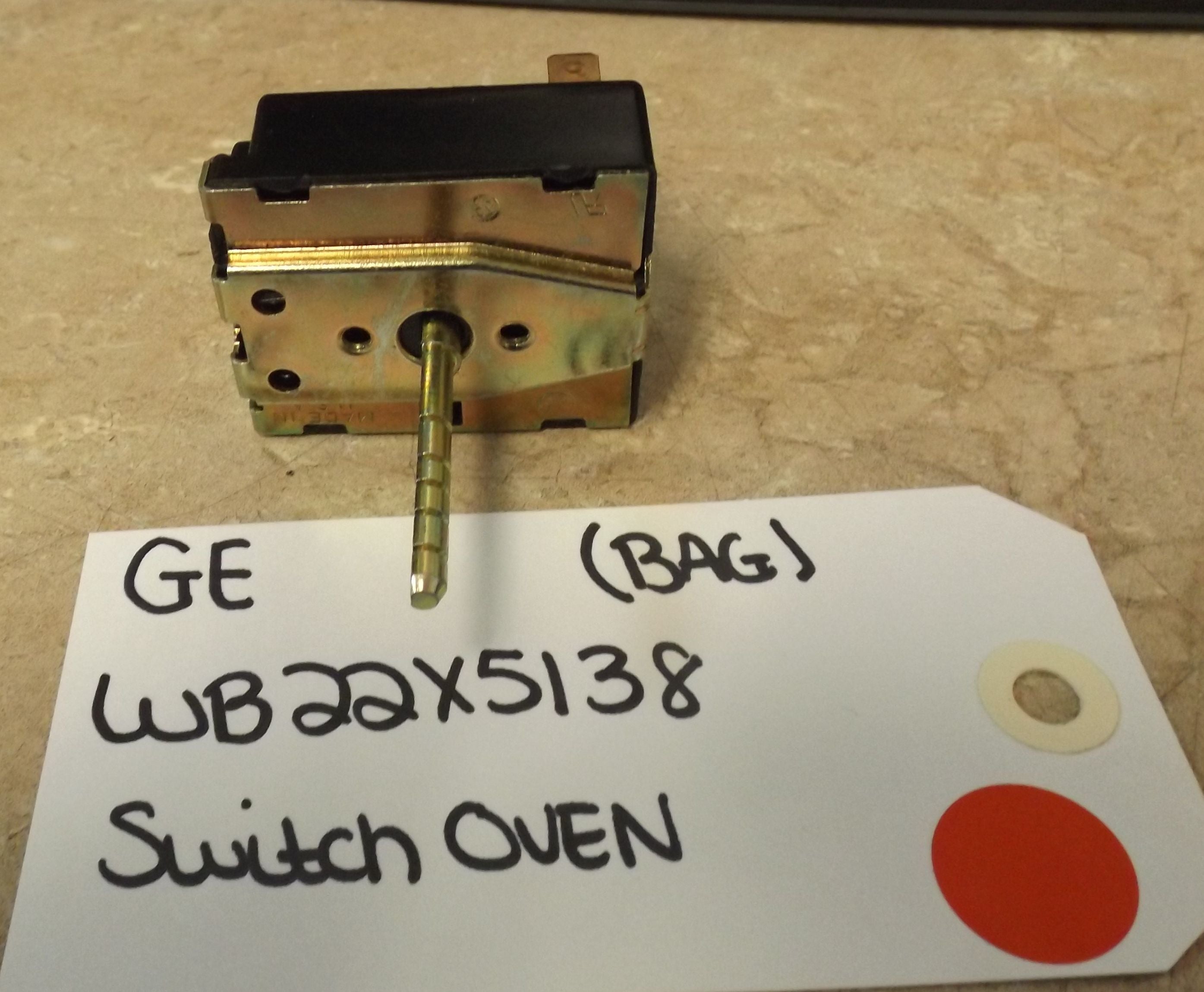 GE STOVE WB22X5138 SWITCH OVEN (NEW) GE STOVE WB22X5138 SWITCH OVEN (NEW)